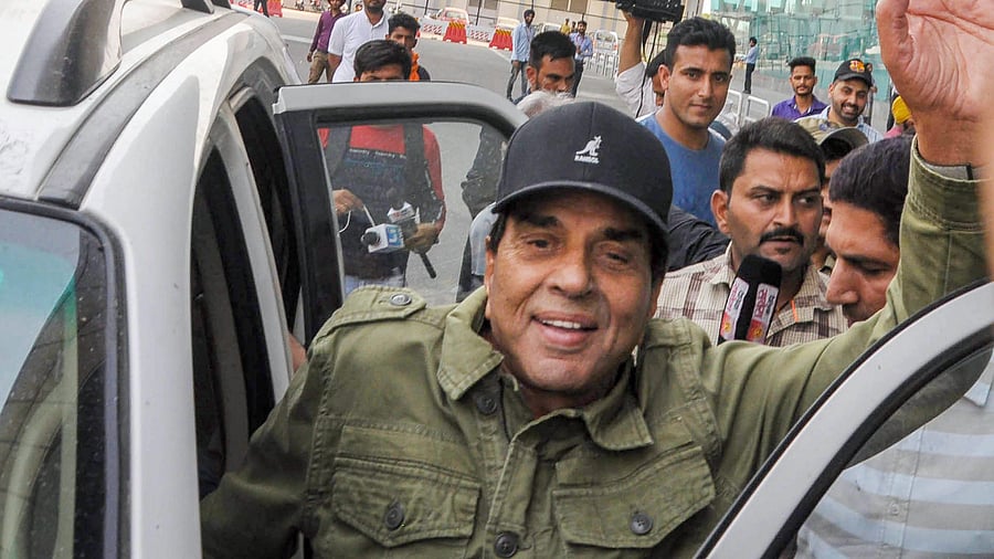 Actor Dharmendra. Credit: PTI Photo