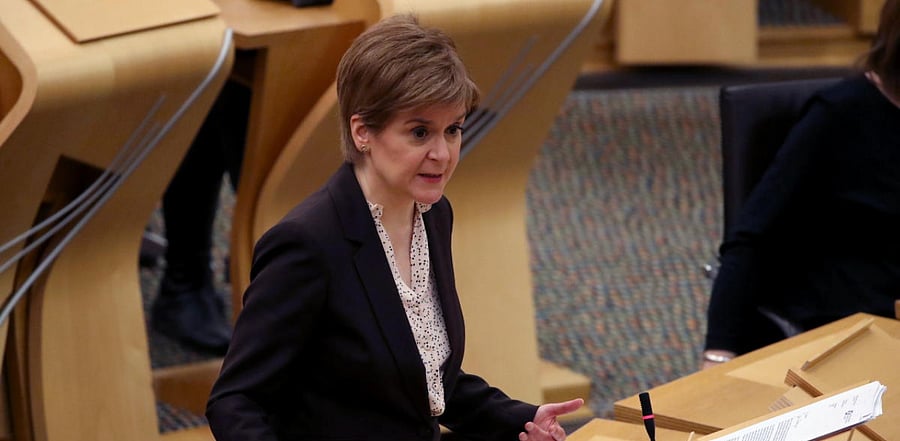 Scotland's leader Nicola Sturgeon. Credit: Reuters Photo