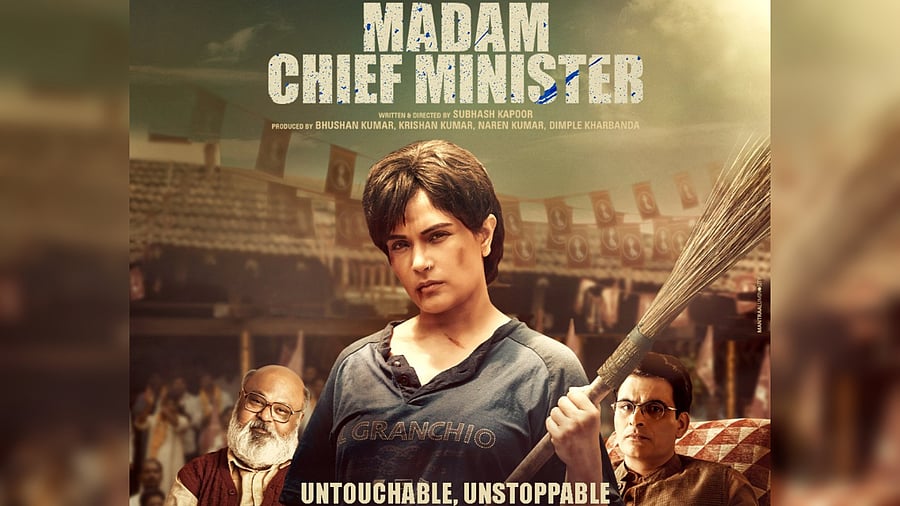 Bollywood actor Richa Chadha unveiled the poster of her new film on Twitter. Credit: Twitter/@RichaChadha