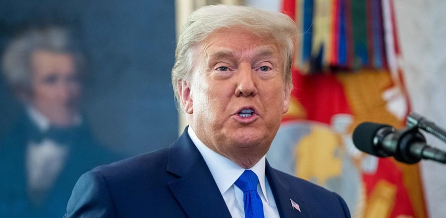 US President Donald Trump. Credit: AFP Photo