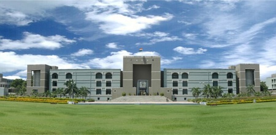 The NHRC wrote to the Gujarat High Court Chief Justice seeking action in the case. Credit: gujarathighcourt.nic.in.