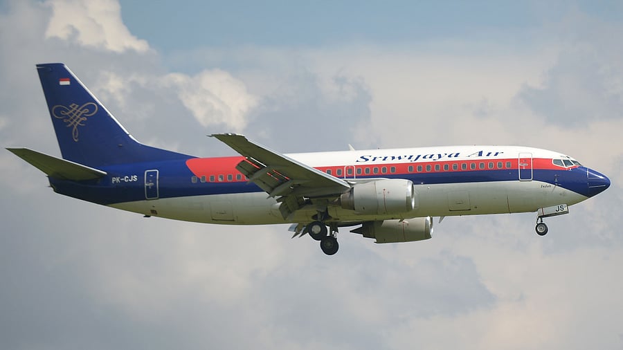 Sriwijaya Air Boeing 737-300. Credit: AFP File Photo