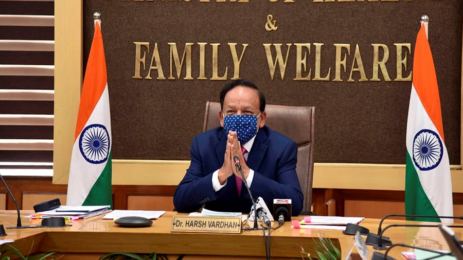 Union Health Minister Harsh Vardhan. Credit: PTI Photo