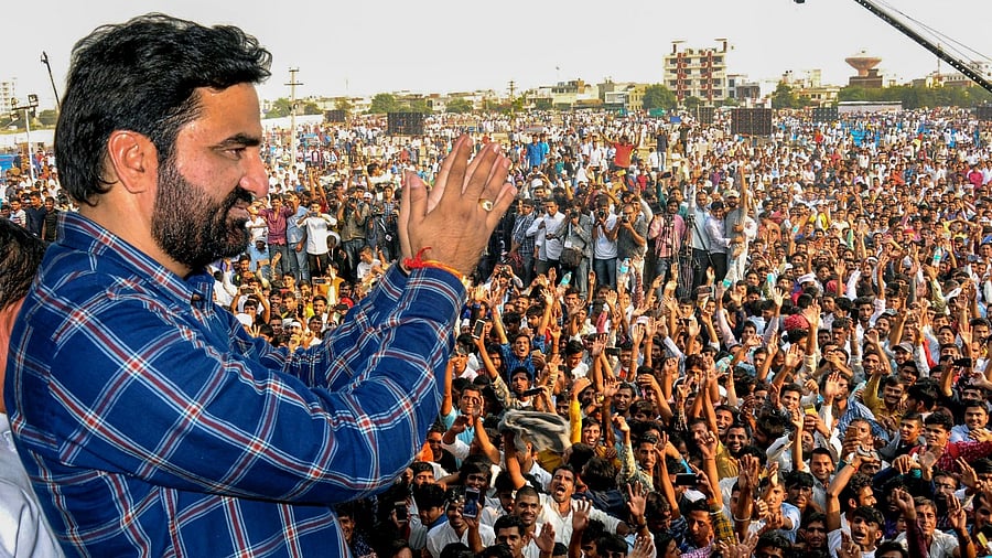 Hanuman Beniwal. Credit: PTI Photo