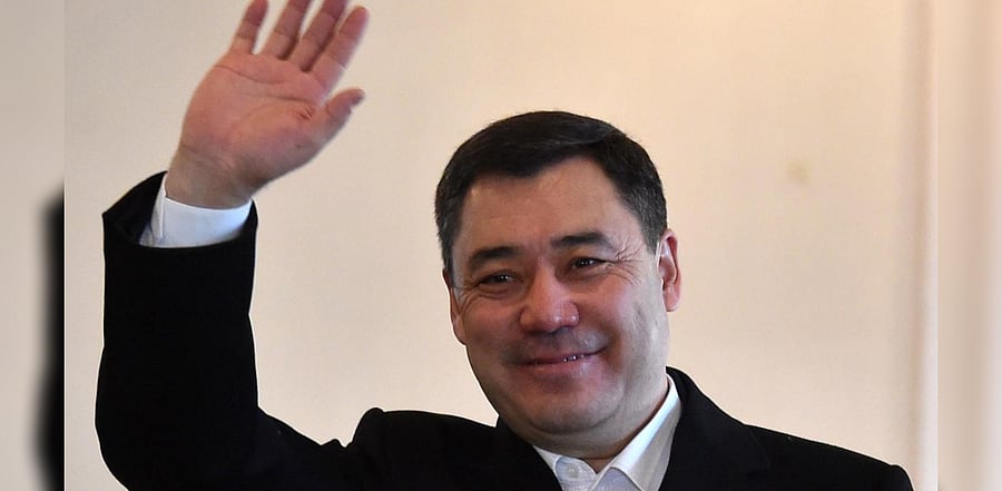 Kyrgyz presidential candidate Sadyr Japarov. Credit: AFP Photo