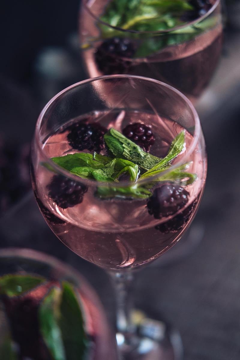 Blackberry Rum Cocktail