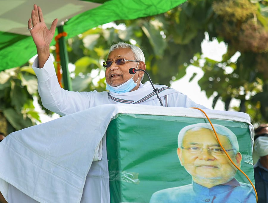 Bihar Chief Minister Nitish Kumar. Credit: PTI Photo