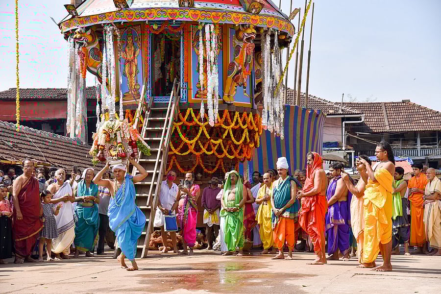 Krishna Mutt. Credit: DH Photo