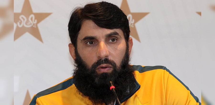 Misbah said his fate was in the hands of the country's cricket authorities after their New Zealand series defeat prompted speculation about his future. Credit: AFP Photo
