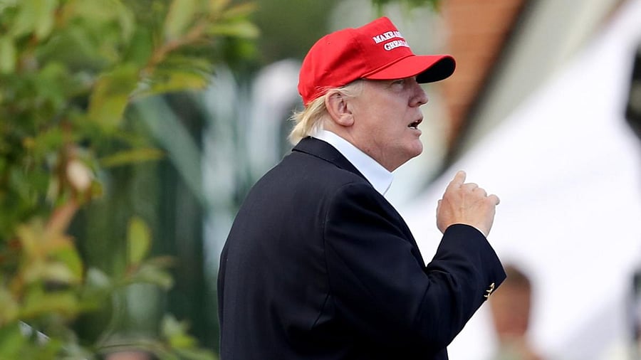 US President Donald Trump. Credit: AFP File Photo