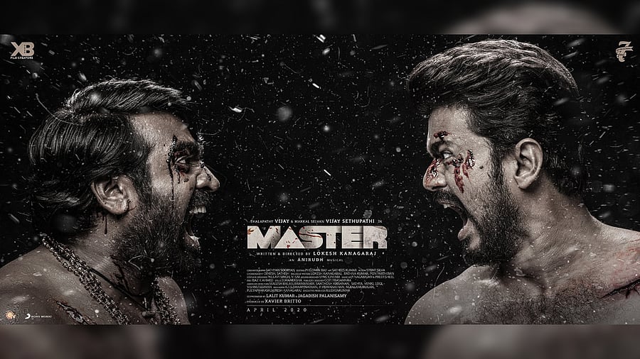 'Master' movie poster. Credit: Twitter/@Dir_Lokesh
