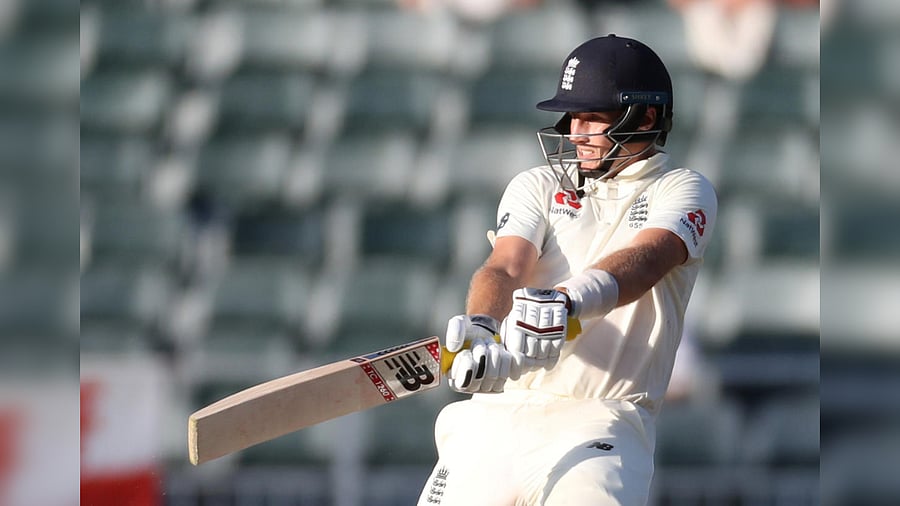 England's Joe Root in action. Credit: Reuters File Photo