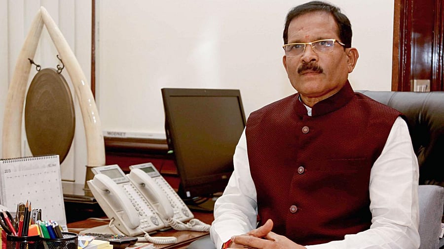 Union Minister Shripad Naik. Credit: PTI Photo