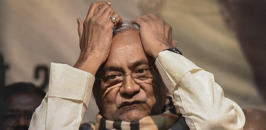 Bihar CM Nitish Kumar. Credit: PTI file photo.