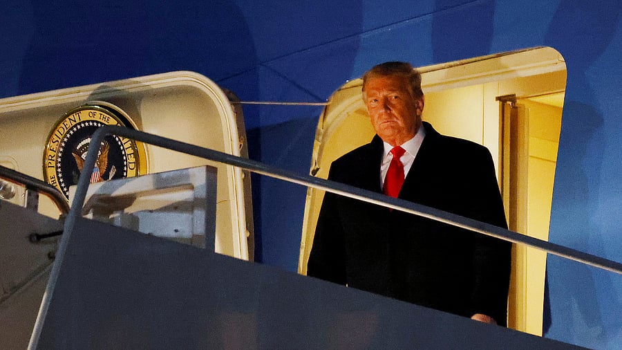 US President Donald Trump. Credit: Reuters Photo