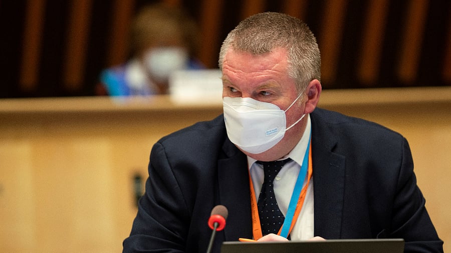 WHO Health Emergencies Programme Director Michael Ryan in Geneva, Switzerland. Credit: Reuters File Photo