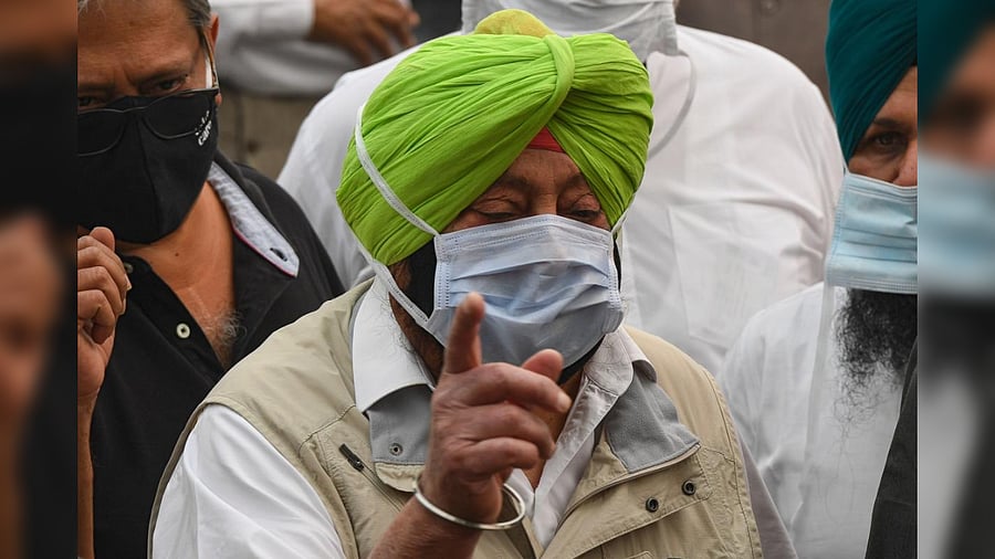 Punjab Chief Minister Amarinder Singh. Credit: PTI Photo