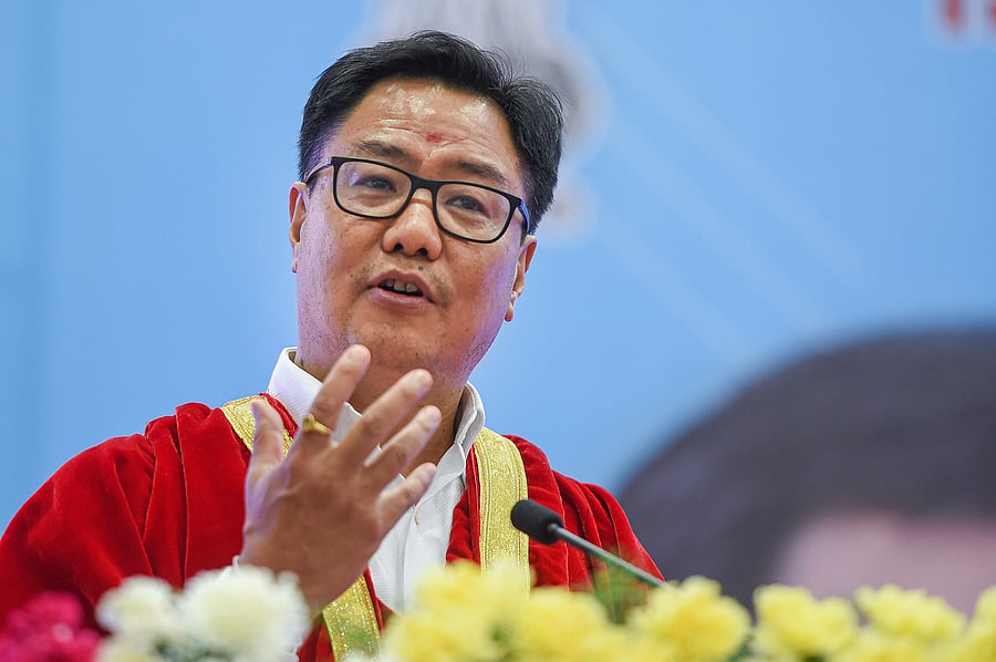 Kiren Rijiju. Credit: PTI.