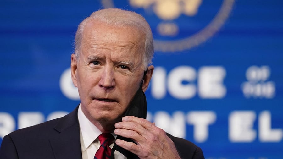 US President-elect Joe Biden. Credit: AP/PTI.