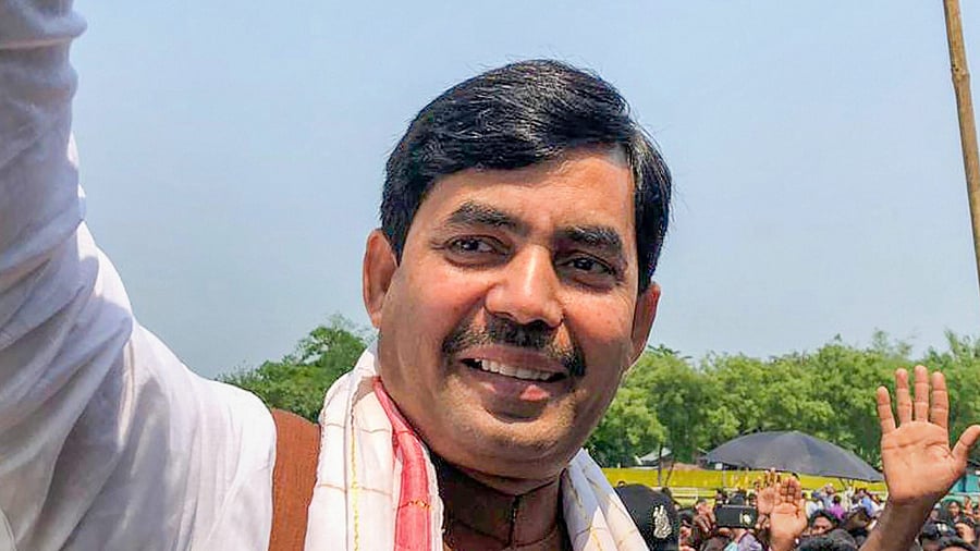 BJP leader Shahnawaz Hussain. Credit: PTI Photo
