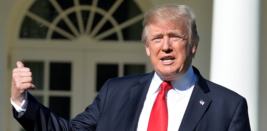 US President Donald Trump. Credit: AFP Photo