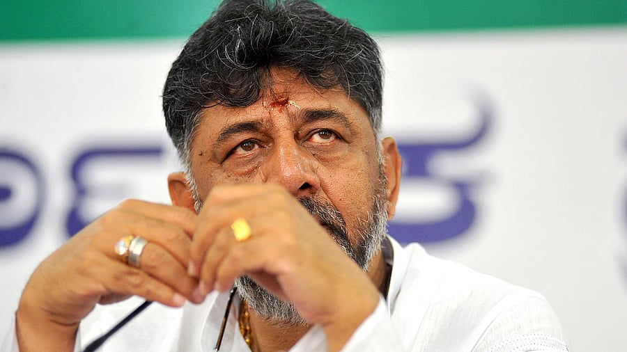 KPCC president DK Shivakumar. Credit: DH Photo