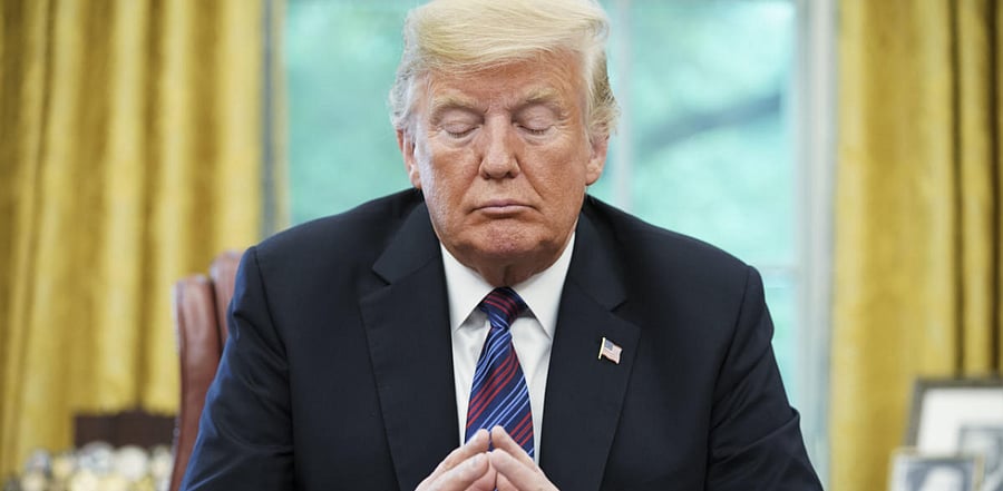 US President Donald Trump. Credit: AFP.