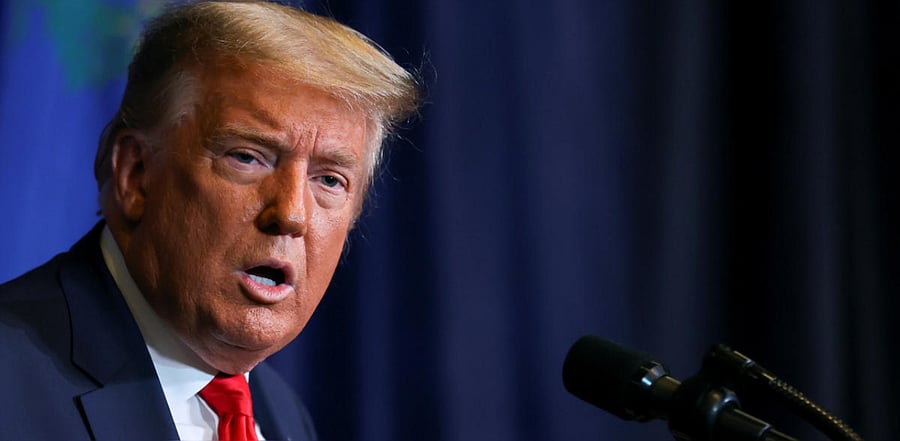 US President Donald Trump. Credit: Reuters.