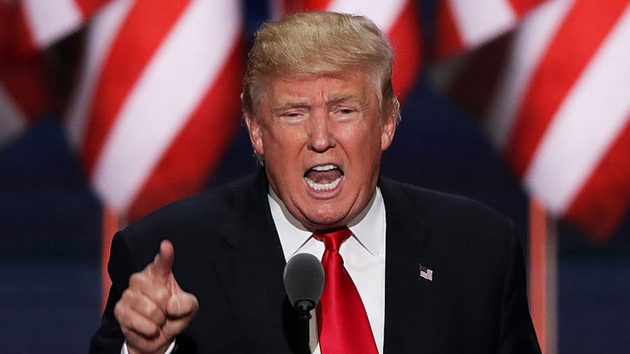 US President Donald Trump. Credit: Getty Images