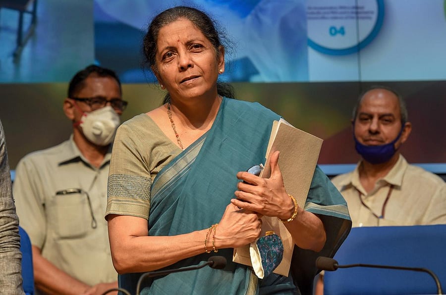 Union Finance Minister Nirmala Sitharaman. Credit: PTI Photo