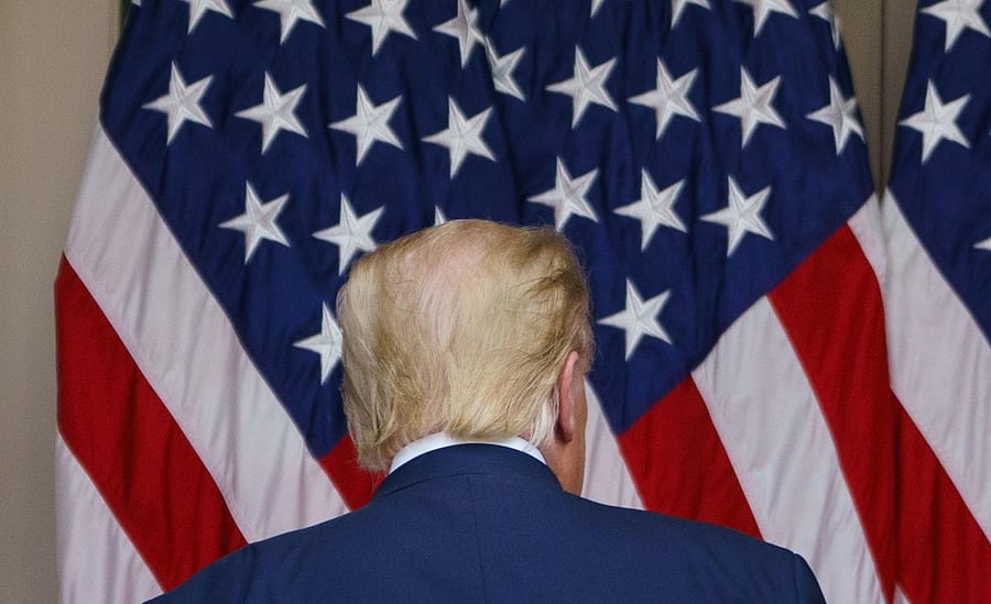 US President Donald Trump. Credit: AFP File Photo
