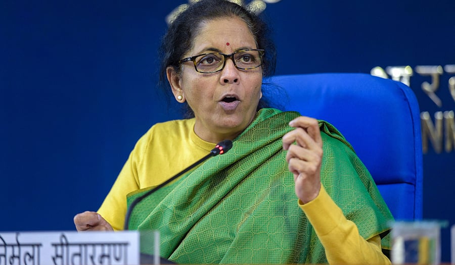Union Finance Minister Nirmala Sitharaman. Credit: PTI File Photo