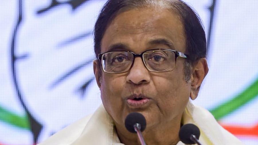 Senior Congress leader P Chidambaram. Credit: PTI Photo