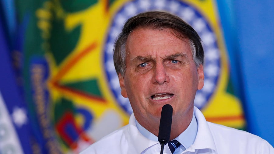 Brazil President Jair Bolsonaro. Credit: Reuters File Photo
