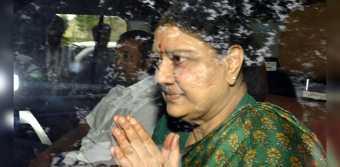 Sasikala file photo. Credit: DH Photo