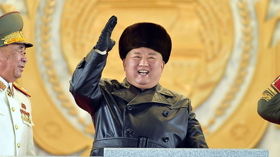 North Korean leader Kim Jong Un. Credit: AFP Photo/KCNA