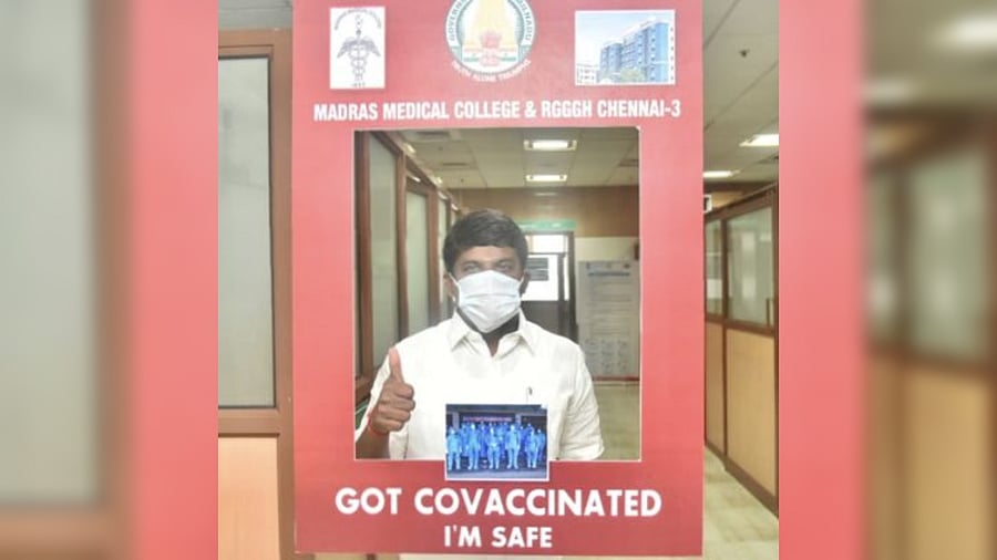 Tamil Nadu Health Minister Dr C Vijayabaskar. Credit: Twitter/@Vijayabaskarofl