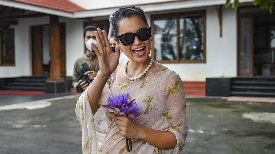 Bollywood actor Kangana Ranaut. Credit: PTI Photo