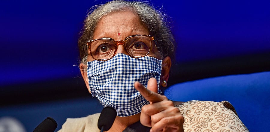 Finance Minister Nirmala Sitharaman. Credit: PTI Photo