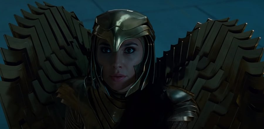 Gal Gadot in 'Wonder Woman 1984'. Credit: Warner Bros/YouTube