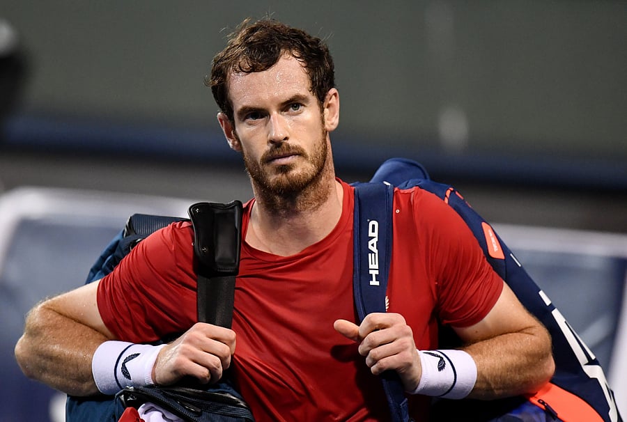 Britain's Andy Murray. Credit: AFP File Photo