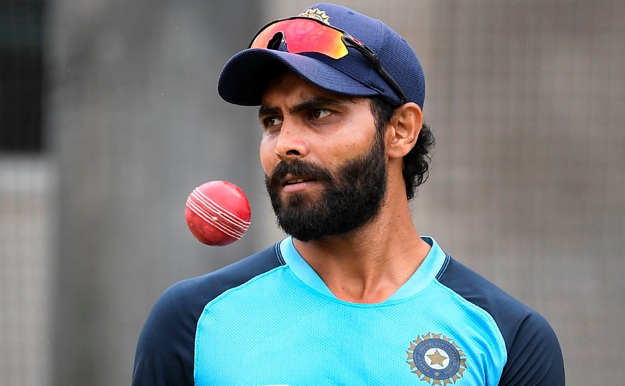 India's Ravindra Jadeja. Credit: AFP File Photo
