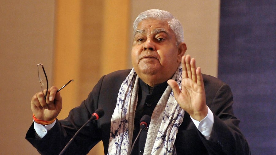 West Bengal Governor Jagdeep Dhankar.  Credit: PTI File Photo