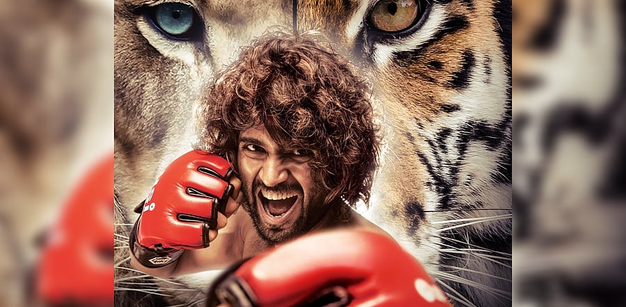 Vijay Deverakonda in 'Liger'. Credit: Twitter/@karanjohar
