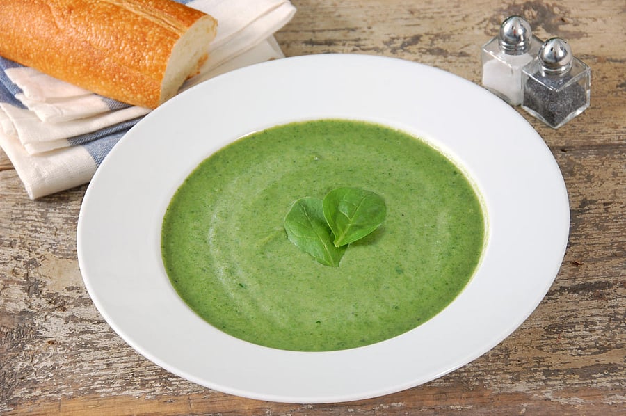 Cream of Spinach soup