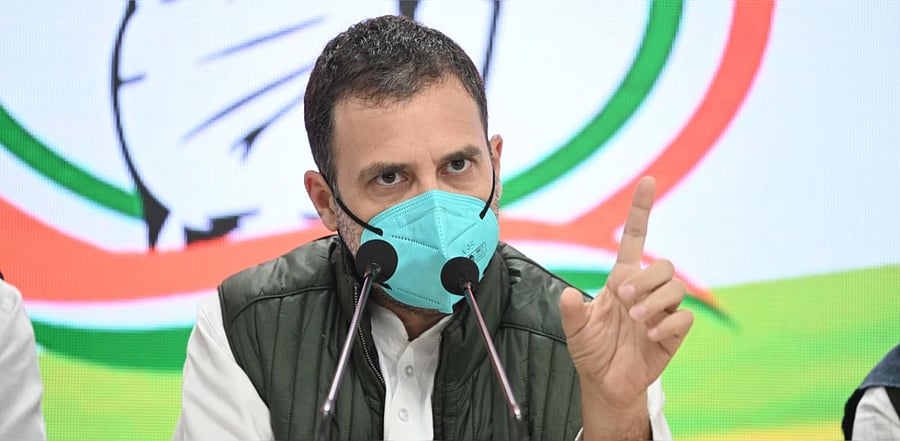 Congress leader Rahul Gandhi. Credit: AFP.