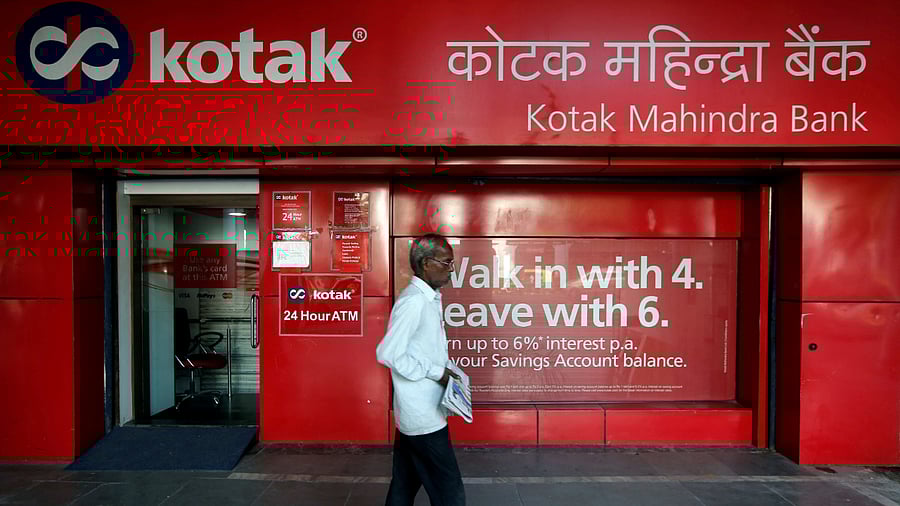 Kotak Mahindra Bank. Credit: Representative image/Reuters
