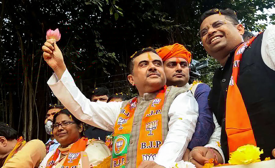 BJP leader Suvendu Adhikari. Credit: PTI Photo