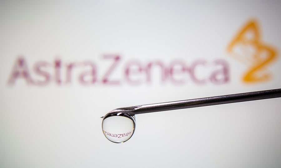 AstraZeneca's logo. Credit: Reuters Photo