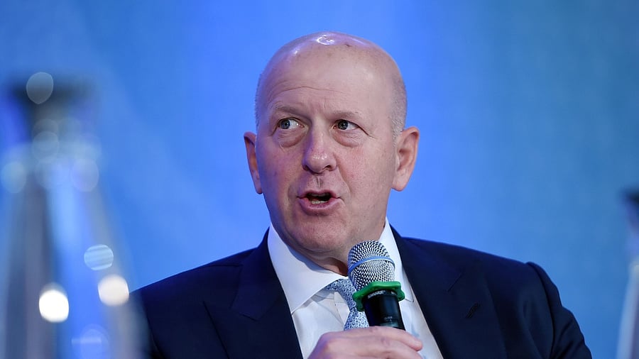 Goldman Sachs CEO David Michael Solomon. Credit: AFP File Photo